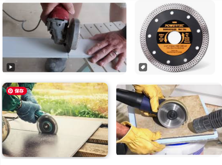 Can a grinder be used as a saw?
