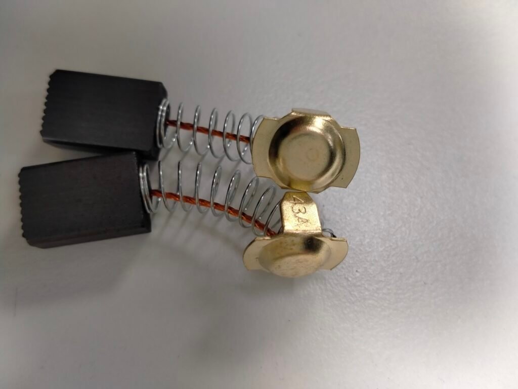 What is a carbon brush used for?