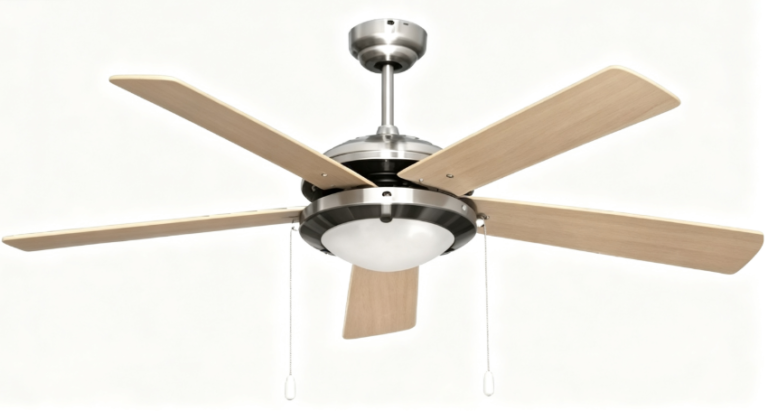 industrial fan ceiling light