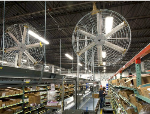 industrial fan for warehouse